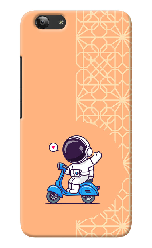 Cute Astronaut Riding Vivo Y53 Back Cover