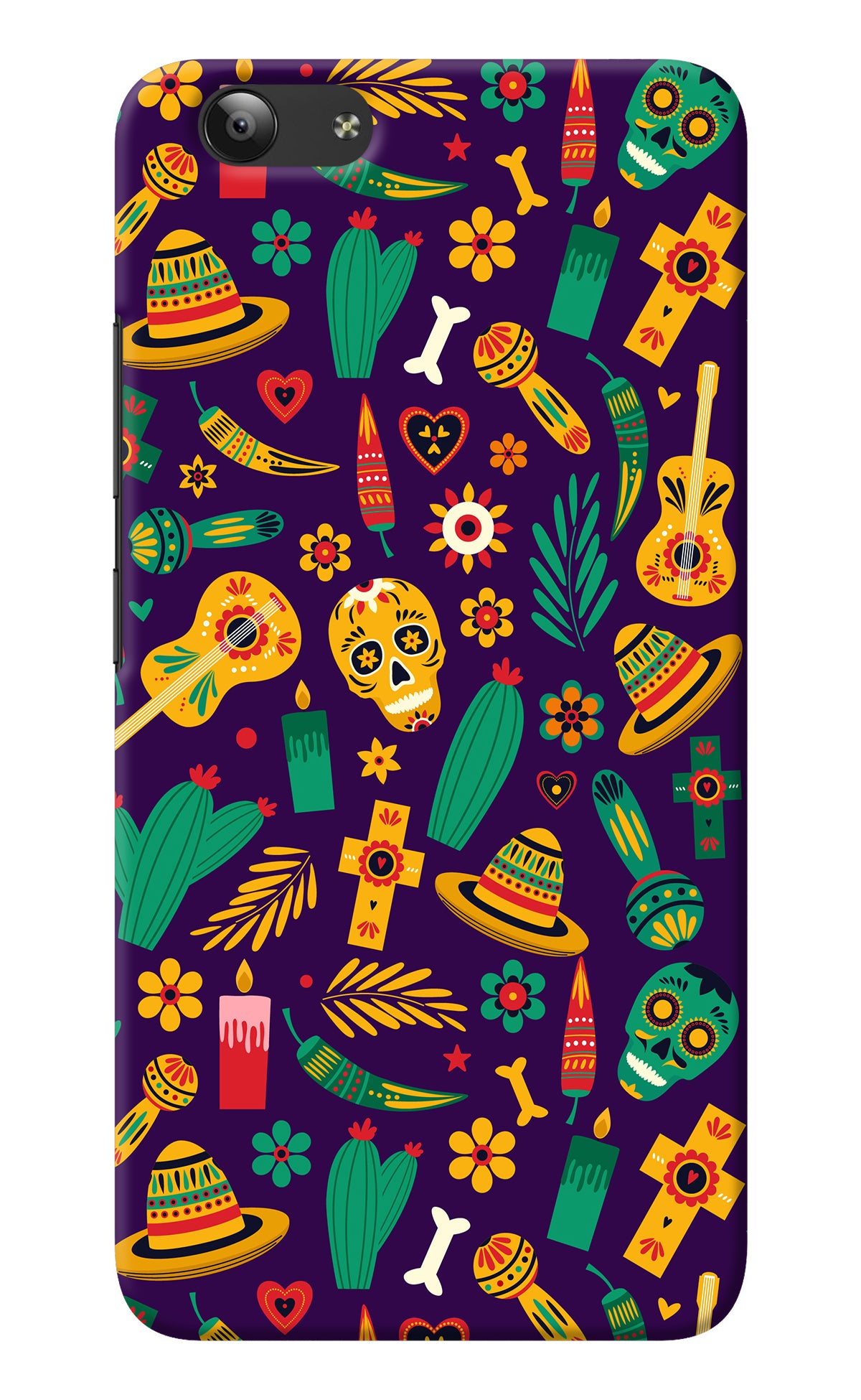 Mexican Artwork Vivo Y53 Back Cover