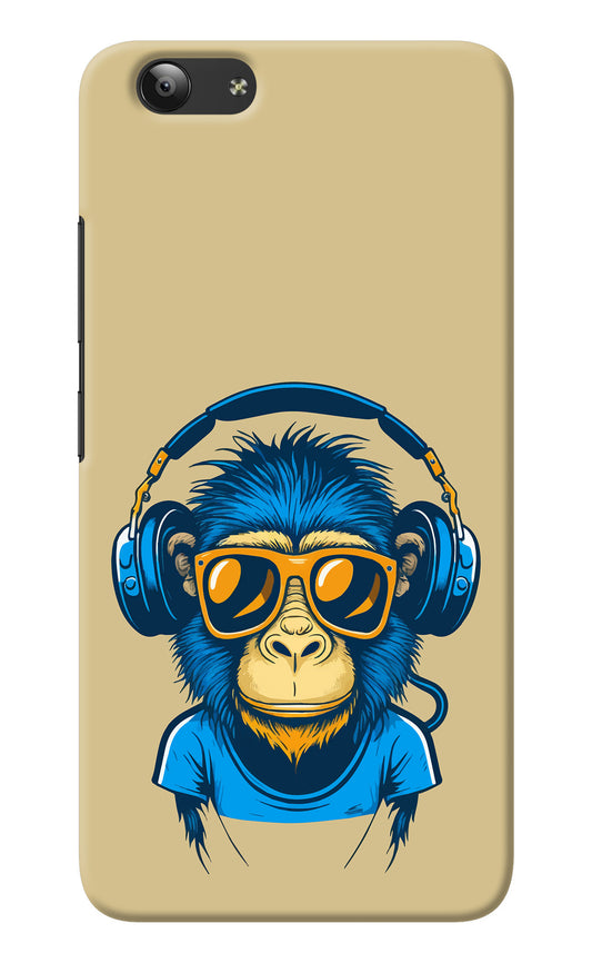 Monkey Headphone Vivo Y53 Back Cover
