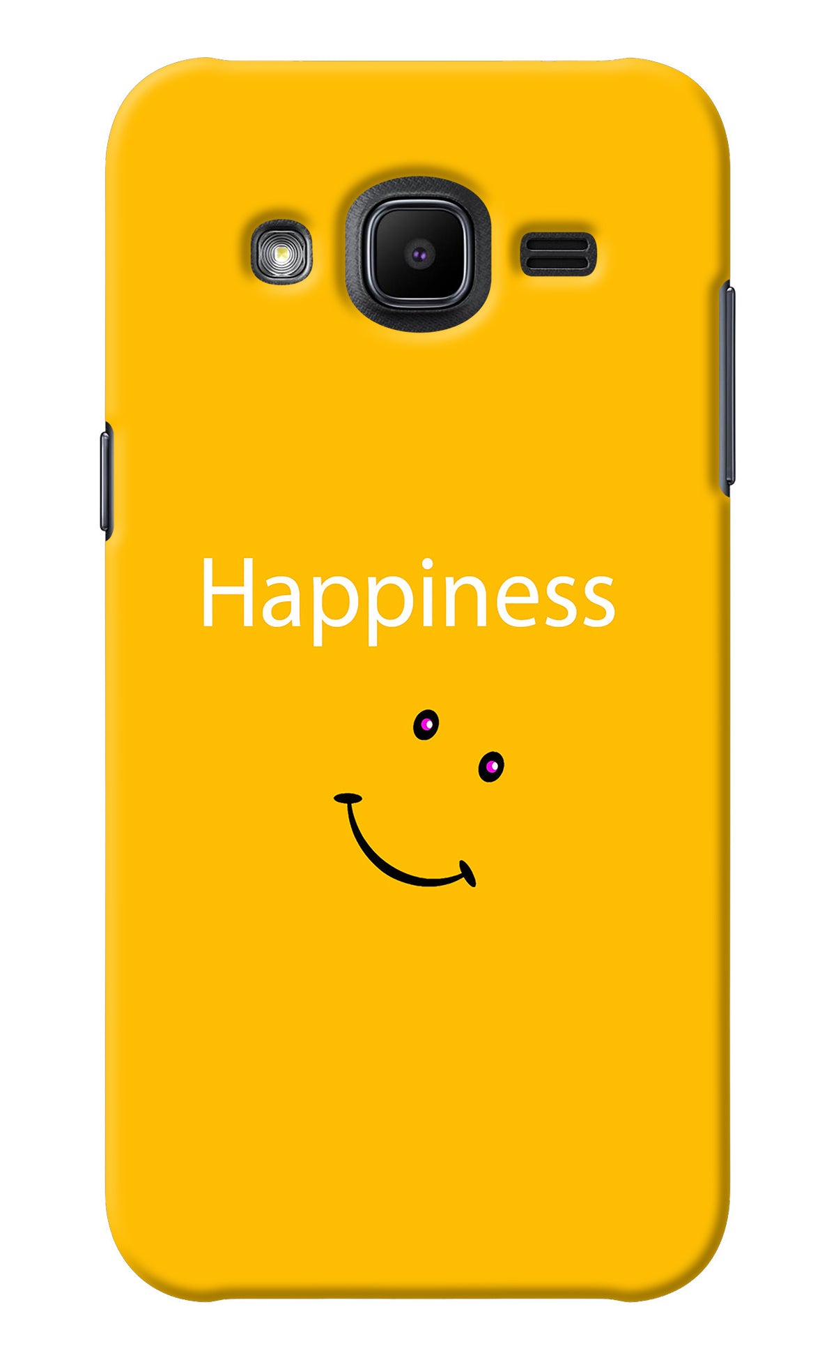 Happiness With Smiley Samsung J2 2017 Back Cover