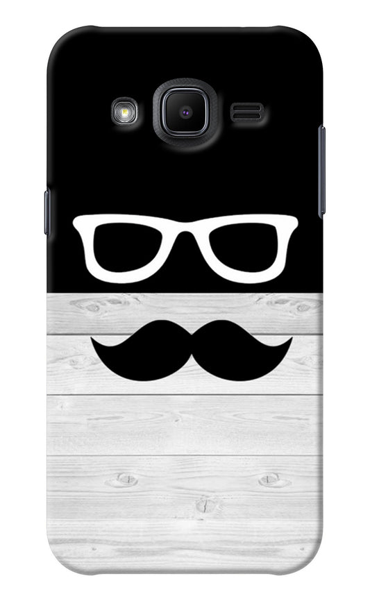 Mustache Samsung J2 2017 Back Cover