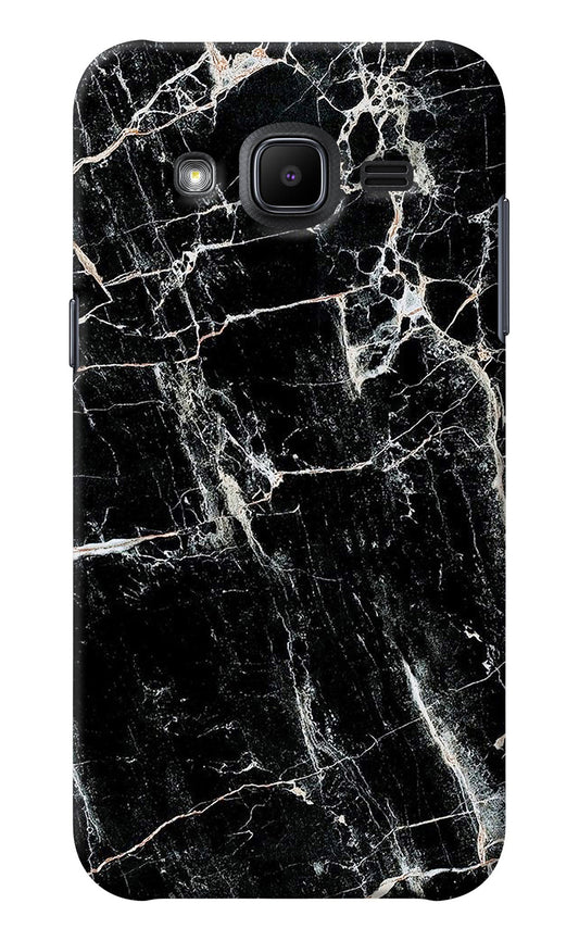 Black Marble Texture Samsung J2 2017 Back Cover