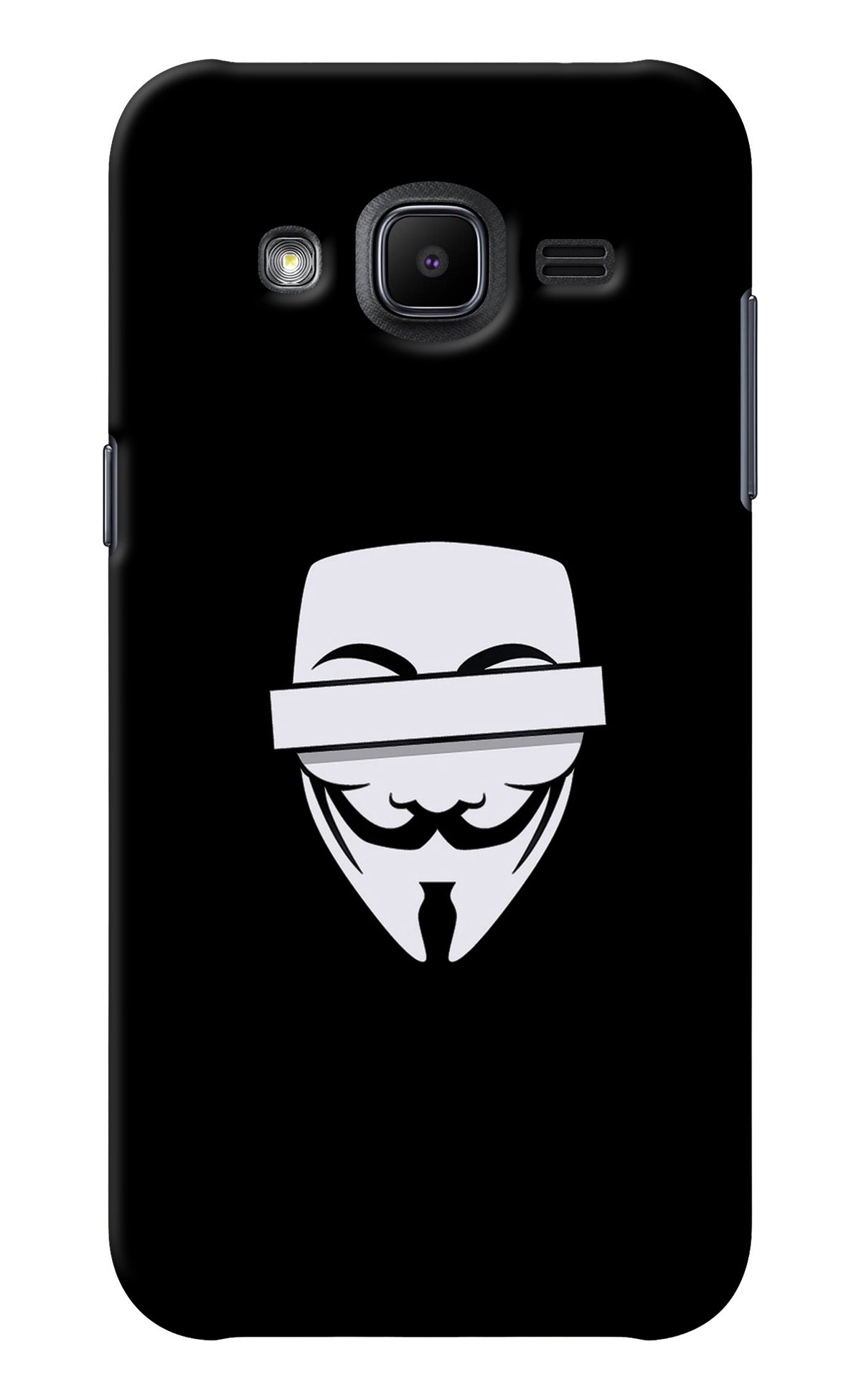 Anonymous Face Samsung J2 2017 Back Cover