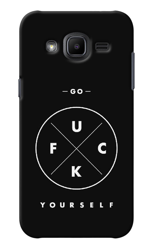Go Fuck Yourself Samsung J2 2017 Back Cover