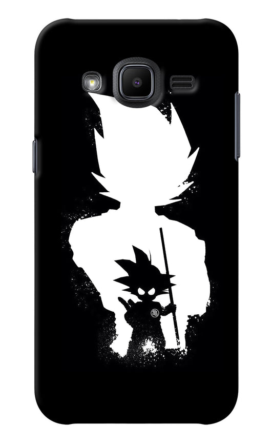 Goku Shadow Samsung J2 2017 Back Cover
