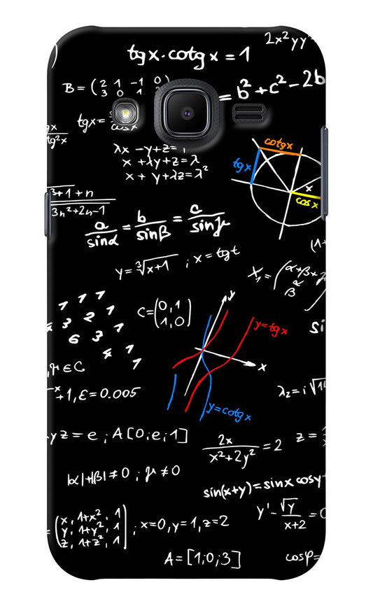 Mathematics Formula Samsung J2 2017 Back Cover