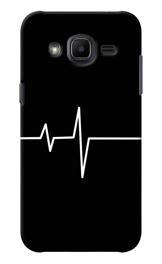 Heart Beats Samsung J2 2017 Back Cover