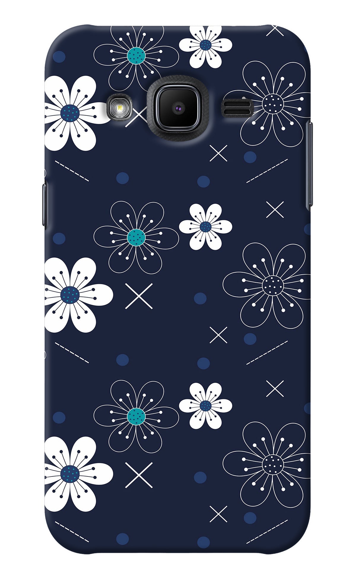 Flowers Samsung J2 2017 Back Cover