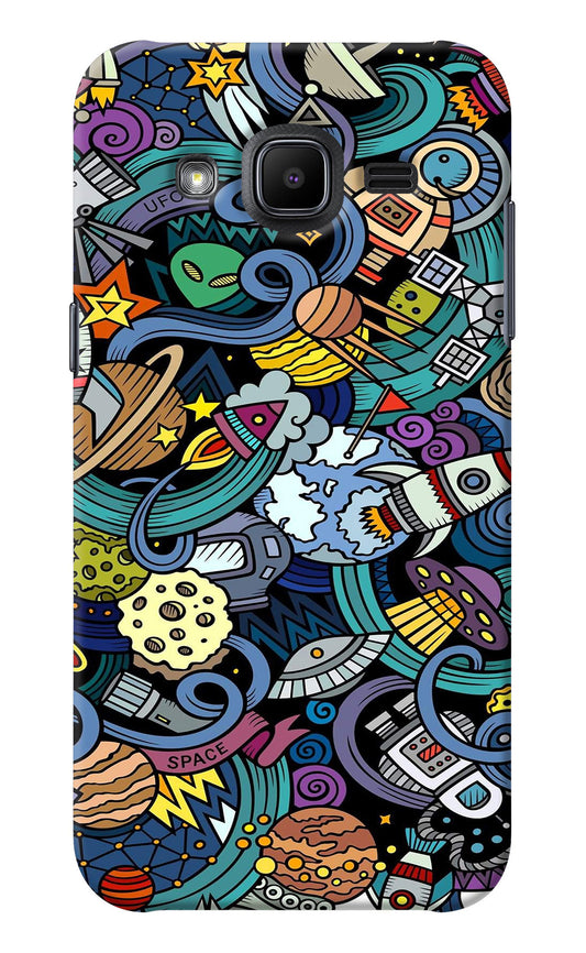 Space Abstract Samsung J2 2017 Back Cover