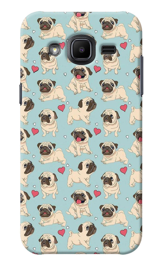 Pug Dog Samsung J2 2017 Back Cover