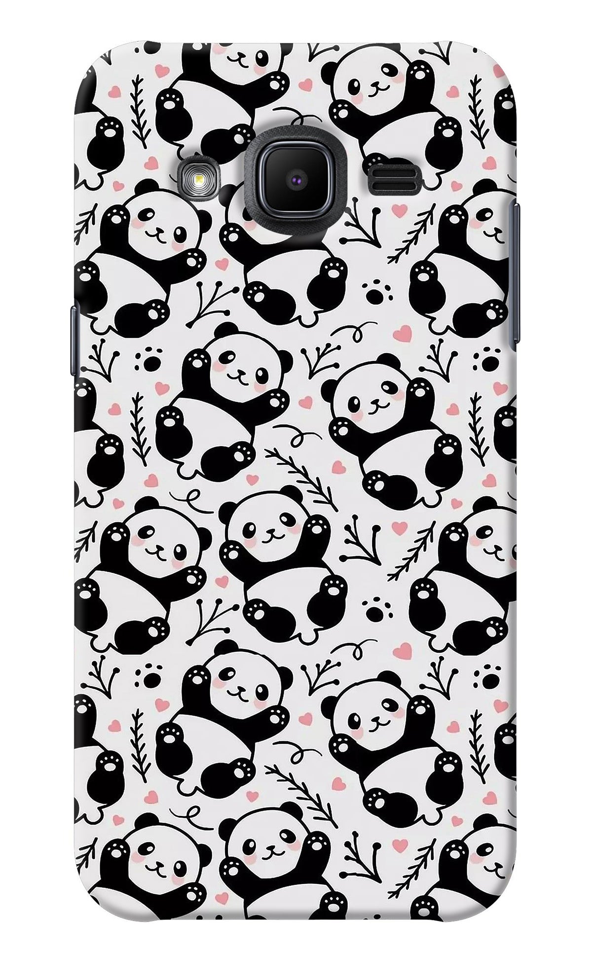 Cute Panda Samsung J2 2017 Back Cover