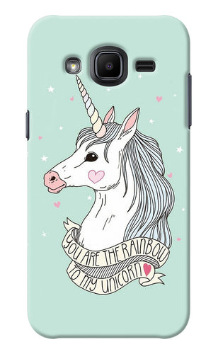 Unicorn Wallpaper Samsung J2 2017 Back Cover