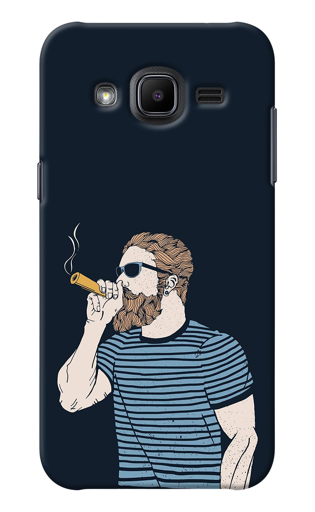 Smoking Samsung J2 2017 Back Cover