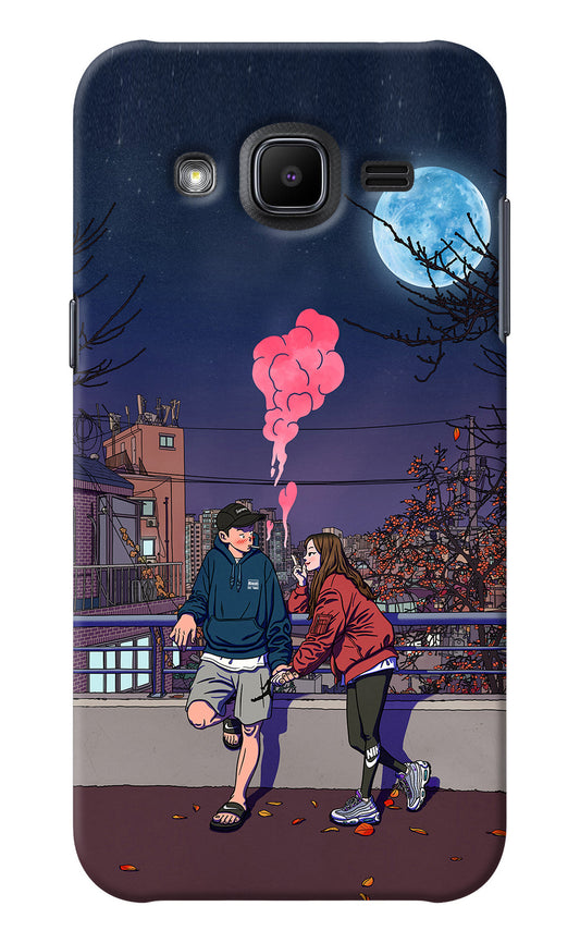 Chilling Couple Samsung J2 2017 Back Cover