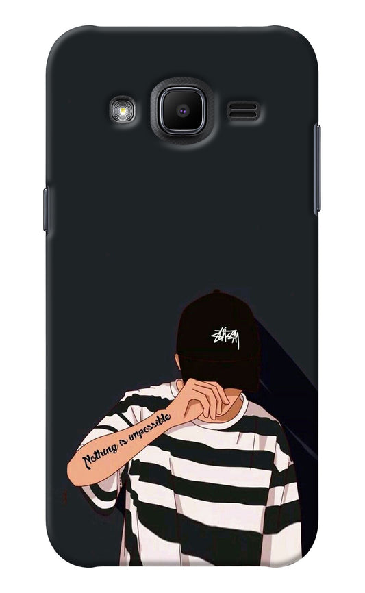 Aesthetic Boy Samsung J2 2017 Back Cover