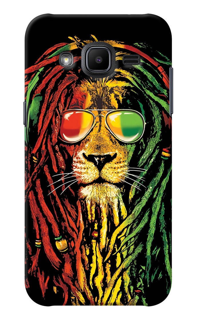 Rasta Lion Samsung J2 2017 Back Cover