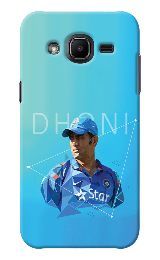 Dhoni Artwork Samsung J2 2017 Back Cover