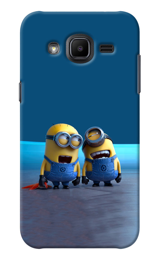 Minion Laughing Samsung J2 2017 Back Cover