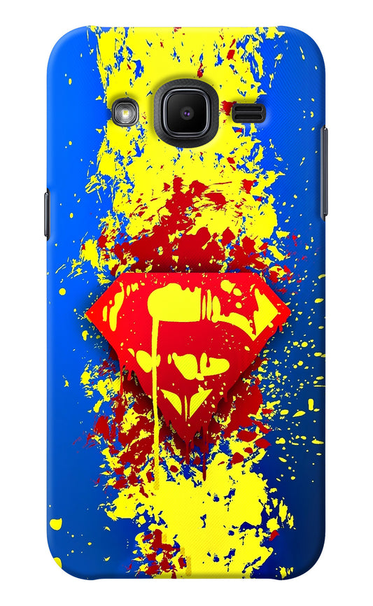 Superman logo Samsung J2 2017 Back Cover