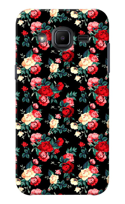 Rose Pattern Samsung J2 2017 Back Cover