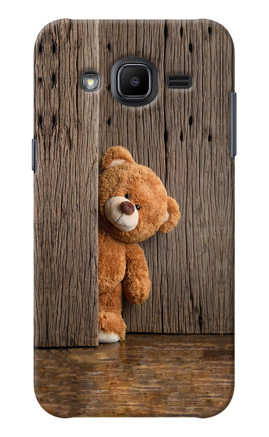 Teddy Wooden Samsung J2 2017 Back Cover