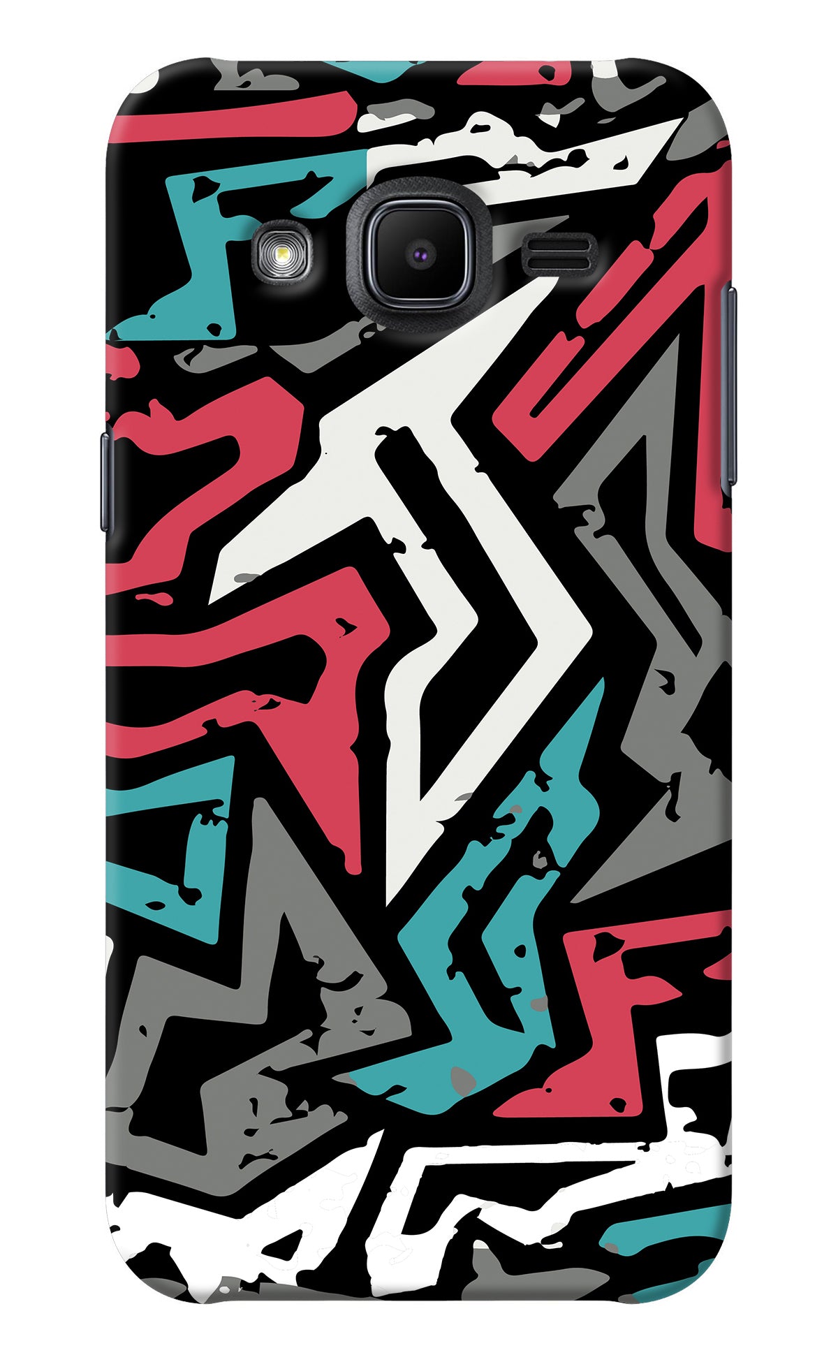 Geometric Graffiti Samsung J2 2017 Back Cover