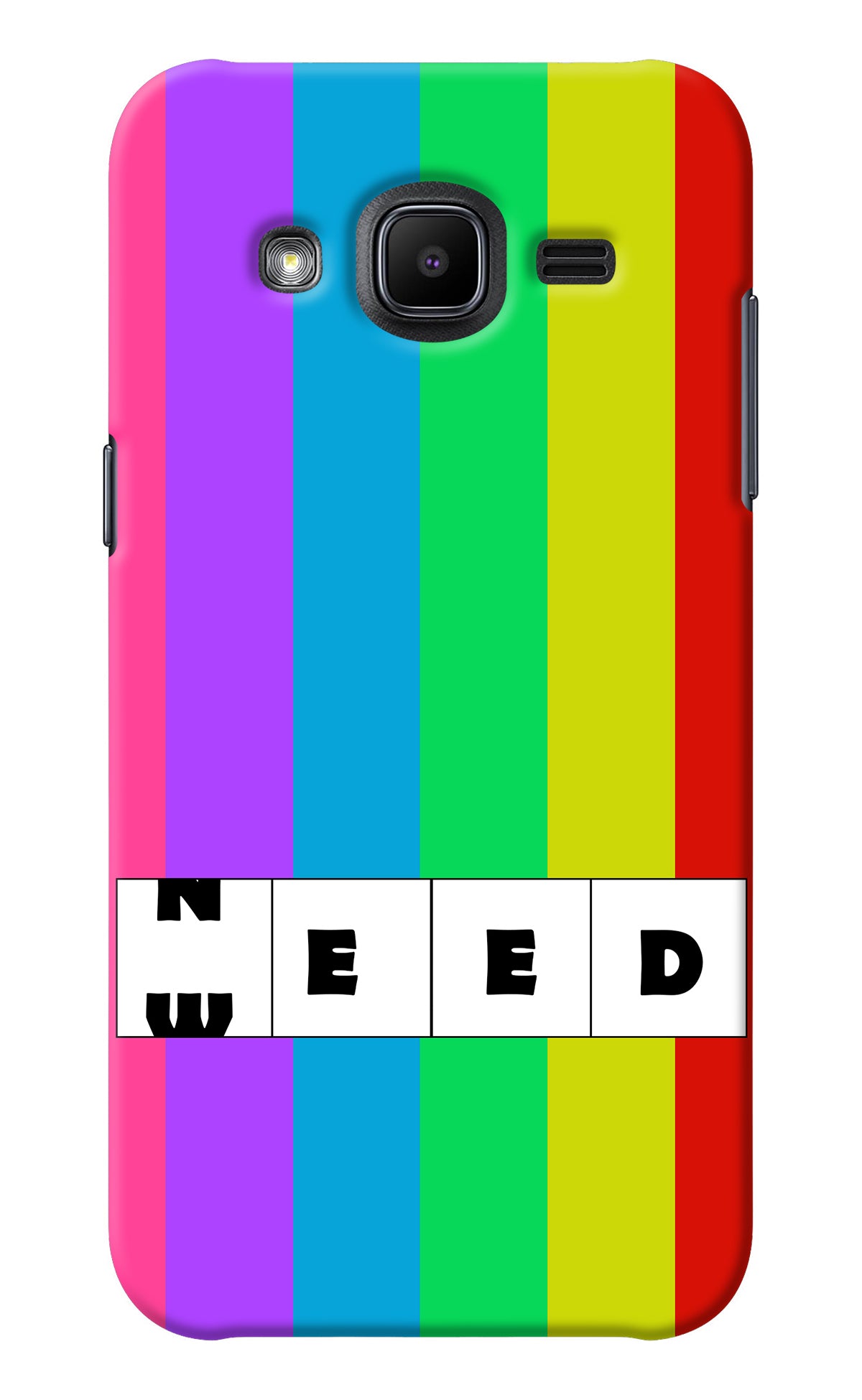 Need Weed Samsung J2 2017 Back Cover