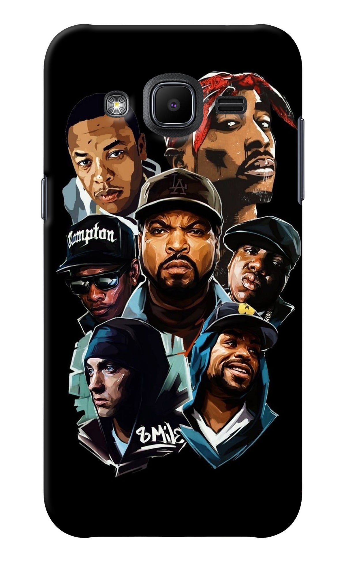 Rappers Samsung J2 2017 Back Cover