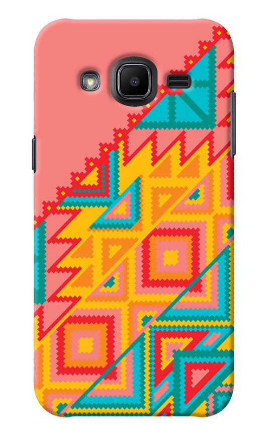 Aztec Tribal Samsung J2 2017 Back Cover