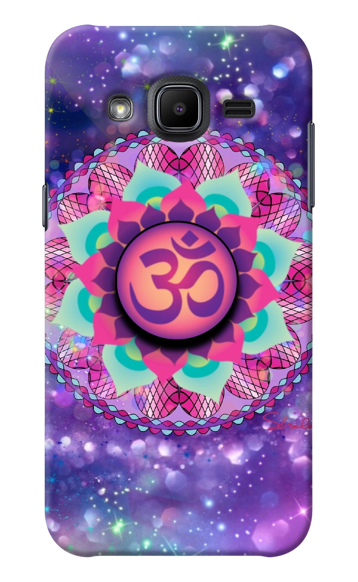 Om Purple Samsung J2 2017 Pop Case