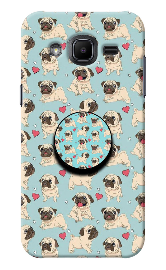 Pug Dog Samsung J2 2017 Pop Case