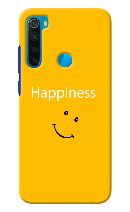 Happiness With Smiley Redmi Note 8 Back Cover