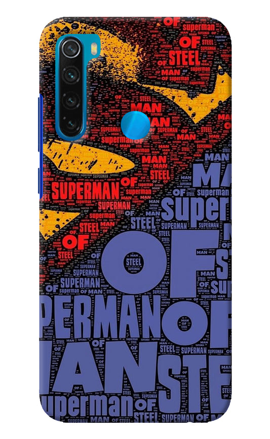 Superman Redmi Note 8 Back Cover
