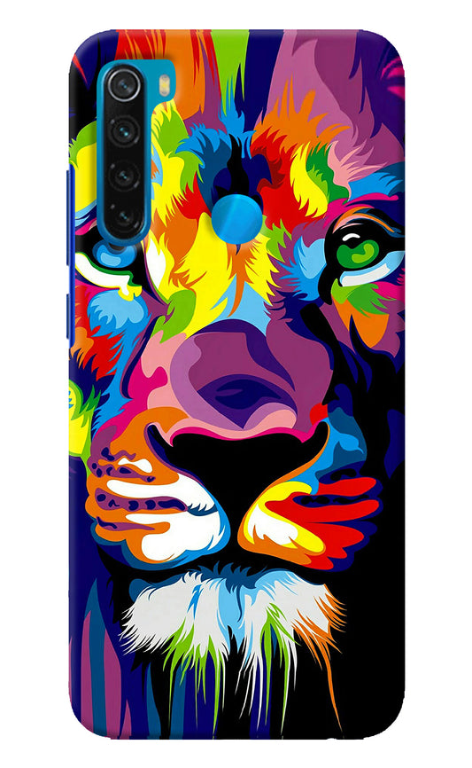 Lion Redmi Note 8 Back Cover