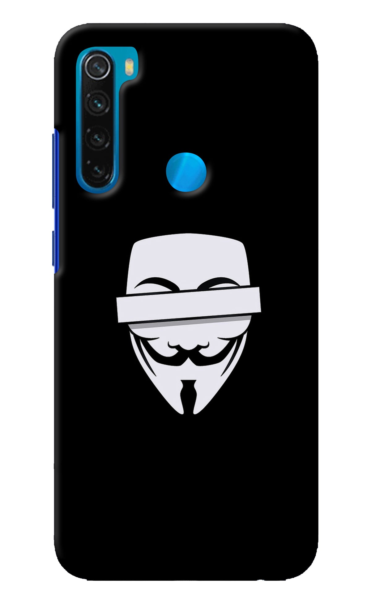 Anonymous Face Redmi Note 8 Back Cover