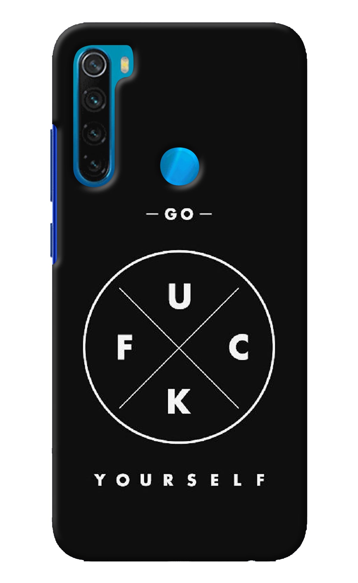 Go Fuck Yourself Redmi Note 8 Back Cover