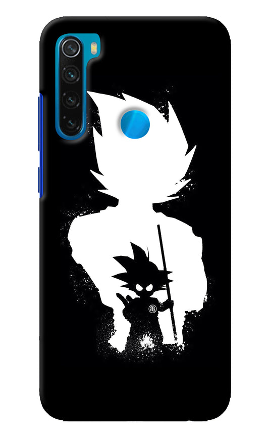 Goku Shadow Redmi Note 8 Back Cover