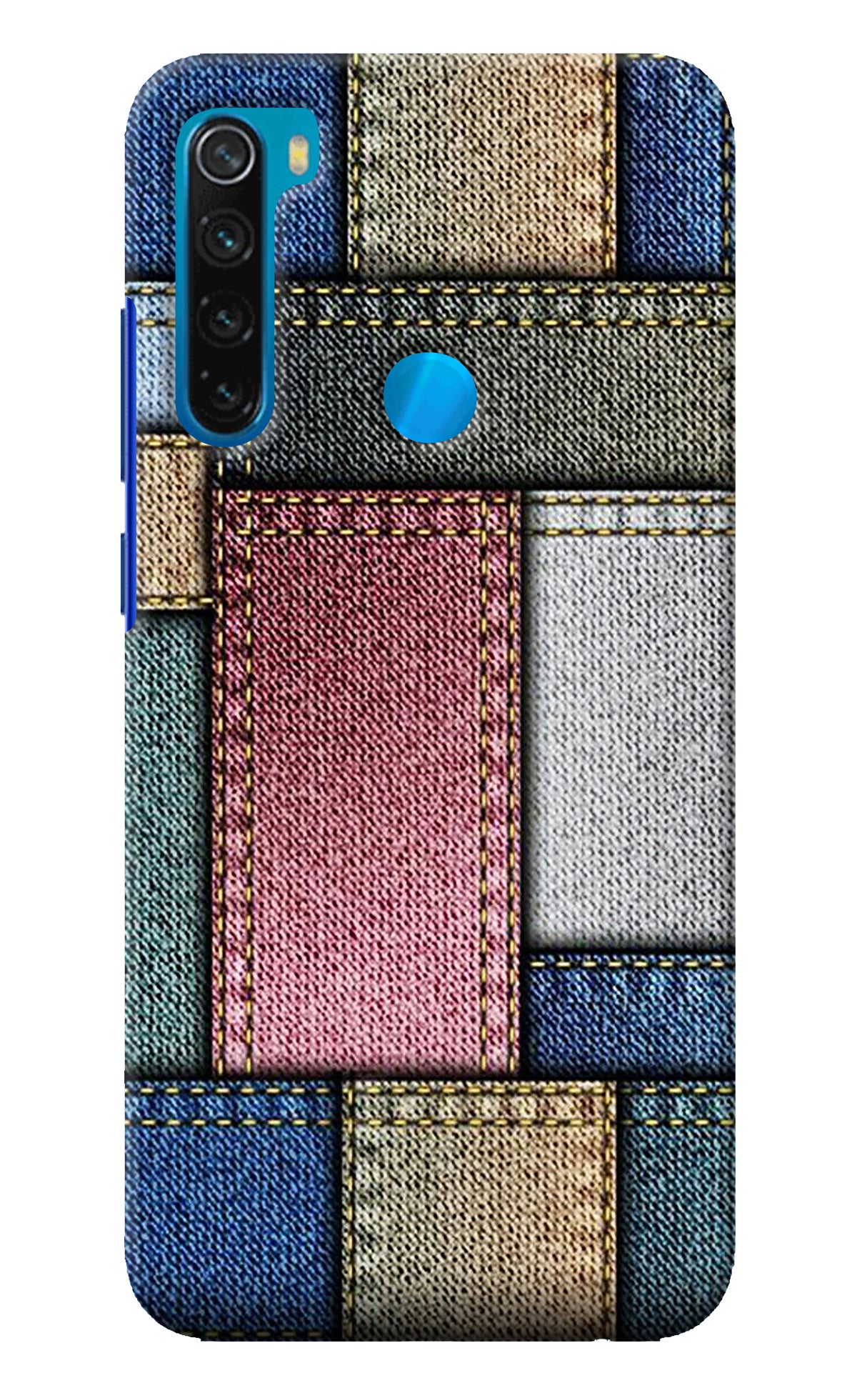 Multicolor Jeans Redmi Note 8 Back Cover