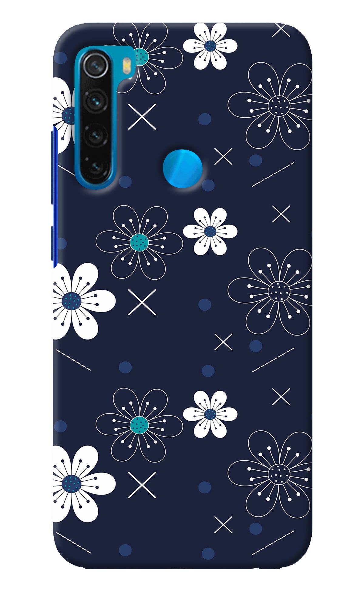 Flowers Redmi Note 8 Back Cover