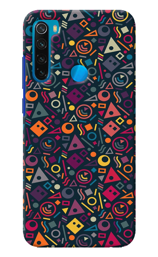 Geometric Abstract Redmi Note 8 Back Cover
