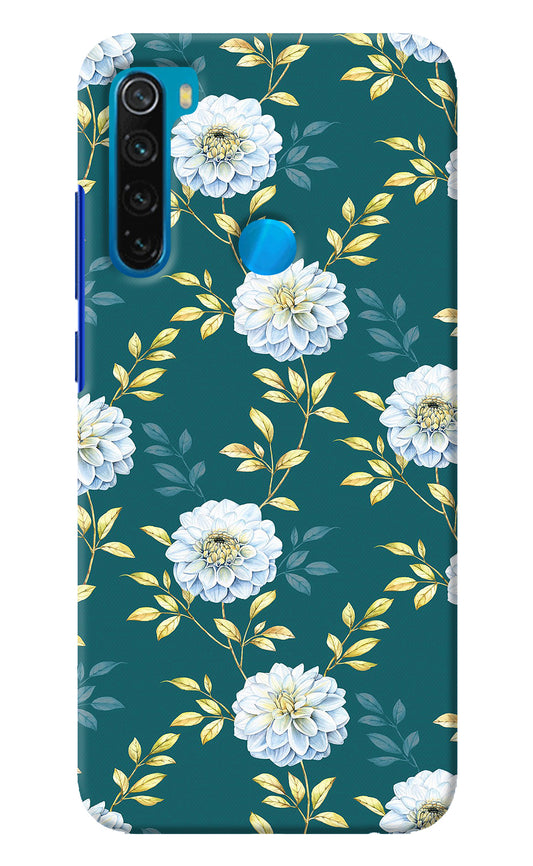 Flowers Redmi Note 8 Back Cover