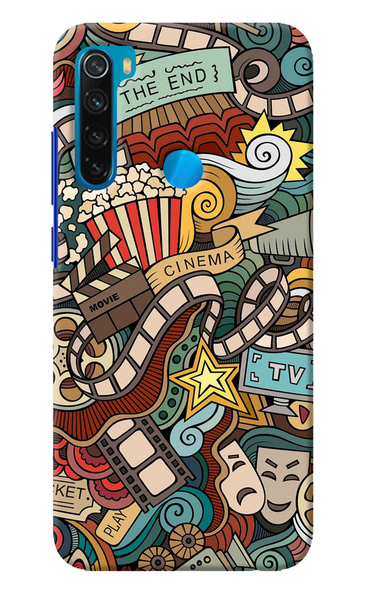 Cinema Abstract Redmi Note 8 Back Cover