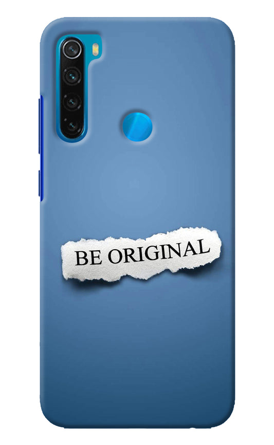 Be Original Redmi Note 8 Back Cover