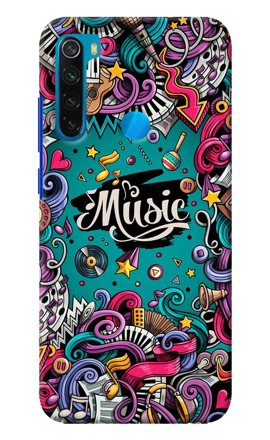Music Graffiti Redmi Note 8 Back Cover