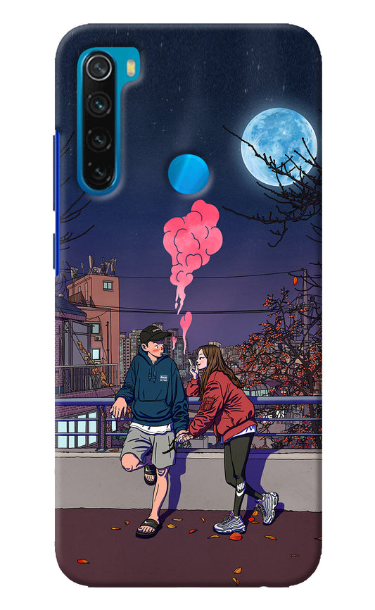 Chilling Couple Redmi Note 8 Back Cover