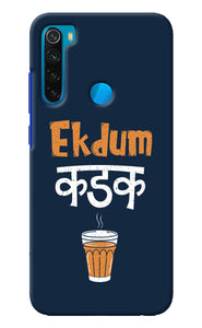 Ekdum Kadak Chai Redmi Note 8 Back Cover