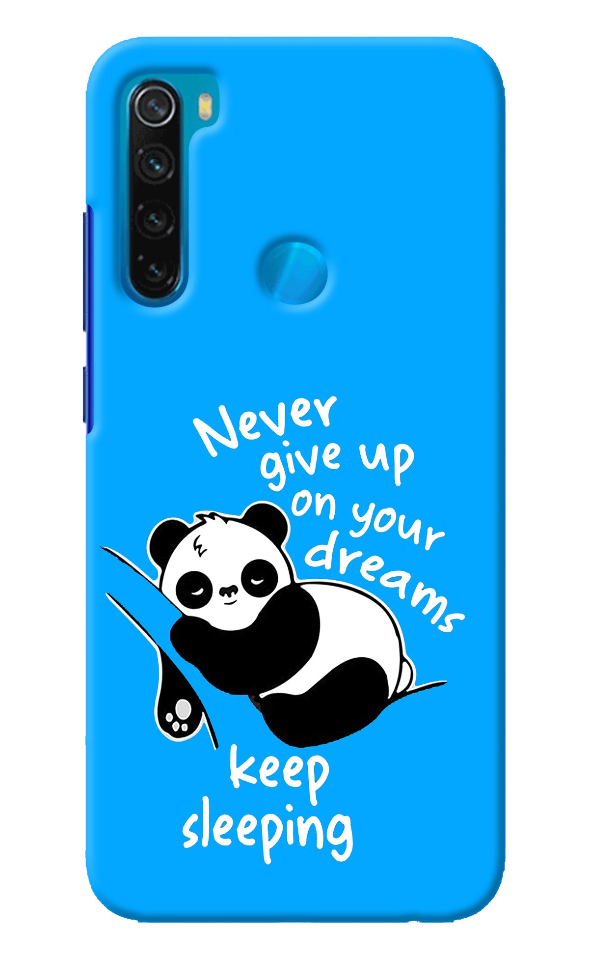 Keep Sleeping Redmi Note 8 Back Cover