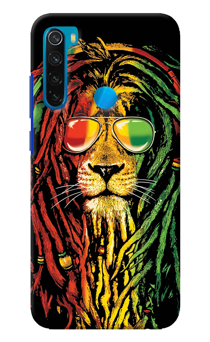 Rasta Lion Redmi Note 8 Back Cover