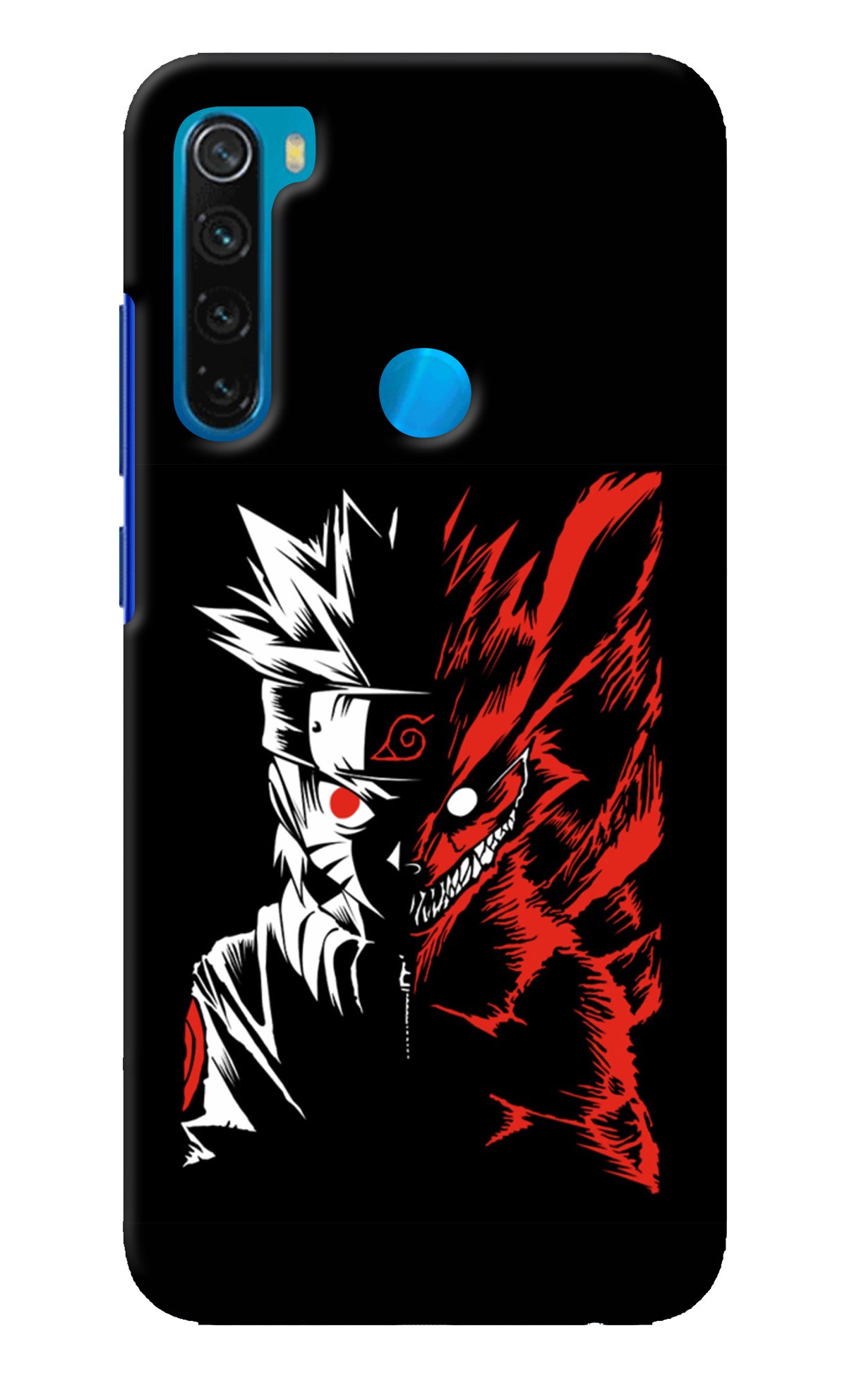 Naruto Two Face Redmi Note 8 Back Cover