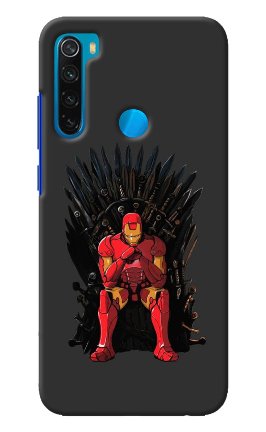 Ironman Throne Redmi Note 8 Back Cover